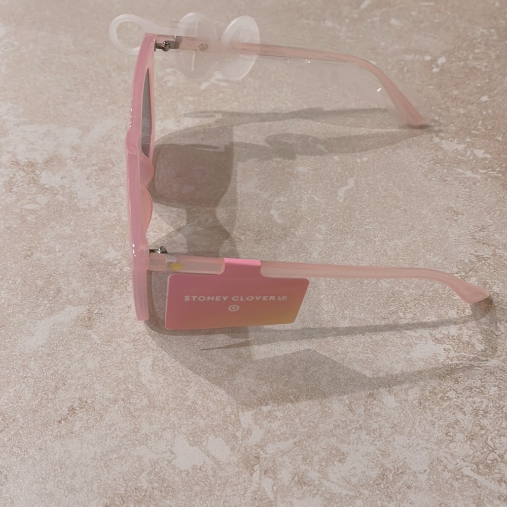 Stoney Clover Pink Adult Sunglasses - Picture 4 of 5